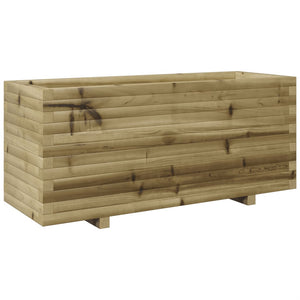 vidaXL Garden Planter 110x40x49.5 cm Impregnated Wood Pine