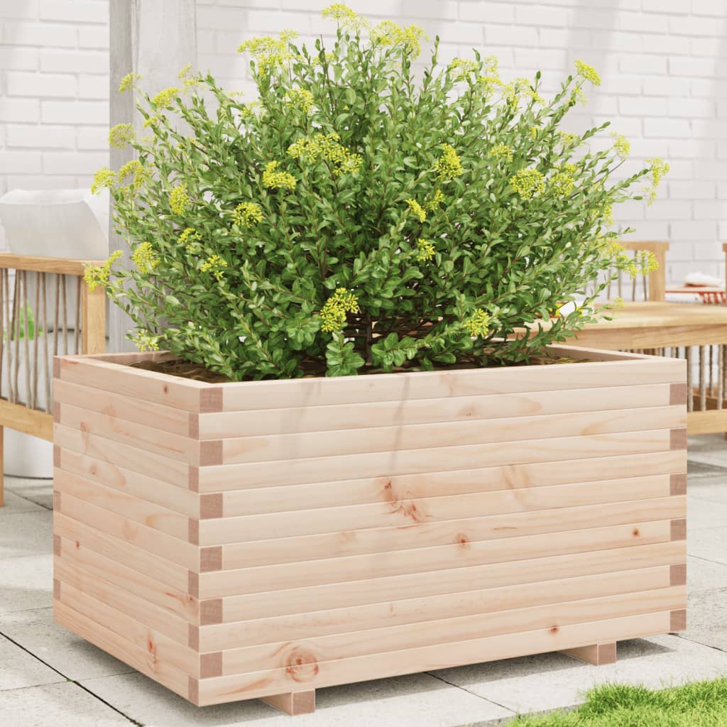 vidaXL Garden Planter 90x60x49.5 cm Solid Wood Pine