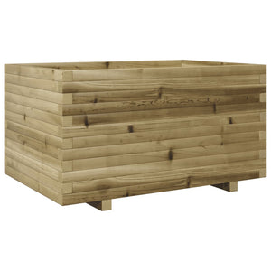 vidaXL Garden Planter 90x60x49.5 cm Impregnated Wood Pine