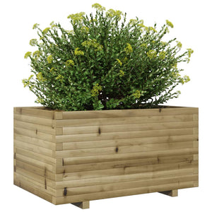 vidaXL Garden Planter 90x60x49.5 cm Impregnated Wood Pine