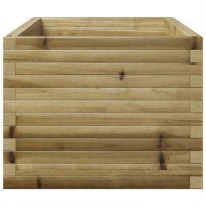 vidaXL Garden Planter 90x60x49.5 cm Impregnated Wood Pine