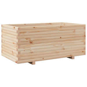 vidaXL Garden Planter 110x60x49.5 cm Solid Wood Pine