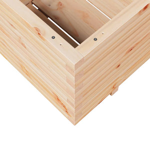 vidaXL Garden Planter 110x60x49.5 cm Solid Wood Pine