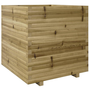 vidaXL Garden Planter 70x70x72.5 cm Impregnated Wood Pine