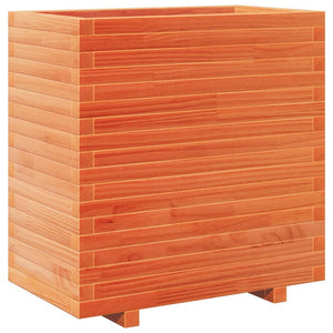 vidaXL Garden Planter Wax Brown 70x40x72.5 cm Solid Wood Pine