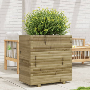 vidaXL Garden Planter 70x40x72.5 cm Impregnated Wood Pine