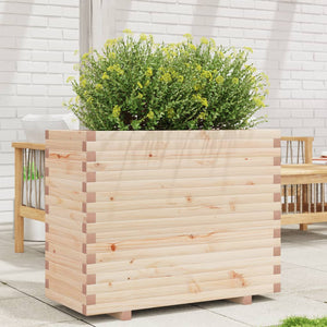 vidaXL Garden Planter 90x40x72.5 cm Solid Wood Pine