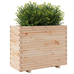 vidaXL Garden Planter 90x40x72.5 cm Solid Wood Pine