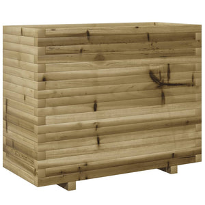 vidaXL Garden Planter 90x40x72.5 cm Impregnated Wood Pine