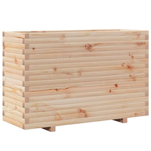 vidaXL Garden Planter 110x40x72.5 cm Solid Wood Pine