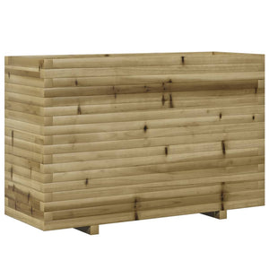 vidaXL Garden Planter 110x40x72.5 cm Impregnated Wood Pine