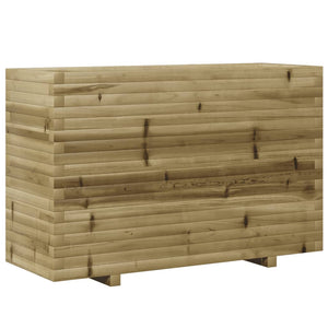 vidaXL Garden Planter 110x40x72.5 cm Impregnated Wood Pine