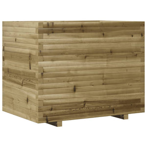 vidaXL Garden Planter 90x60x72.5 cm Impregnated Wood Pine