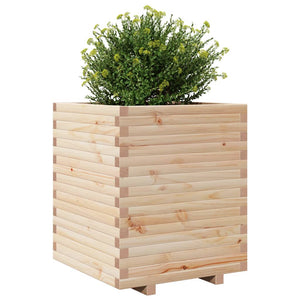 vidaXL Garden Planter 60x60x72 cm Solid Wood Pine