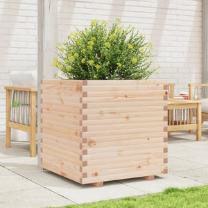 vidaXL Garden Planter 70x70x72 cm Solid Wood Pine