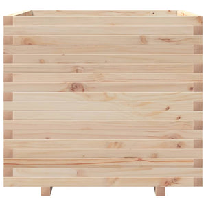 vidaXL Garden Planter 80x80x72 cm Solid Wood Pine