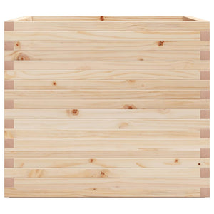 vidaXL Garden Planter 80x80x72 cm Solid Wood Pine