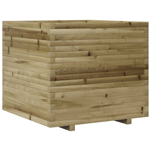 vidaXL Garden Planter 80x80x72 cm Impregnated Wood Pine