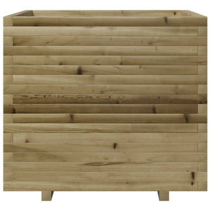 vidaXL Garden Planter 80x80x72 cm Impregnated Wood Pine