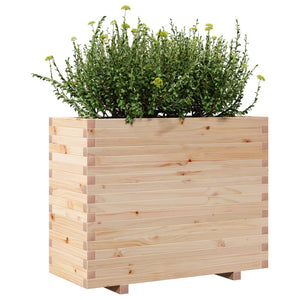 vidaXL Garden Planter 90x40x72 cm Solid Wood Pine