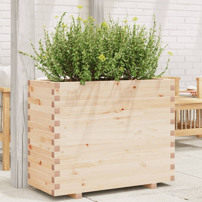 vidaXL Garden Planter 90x40x72 cm Solid Wood Pine