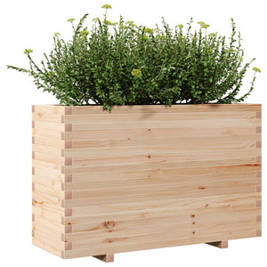 vidaXL Garden Planter 110x40x72 cm Solid Wood Pine