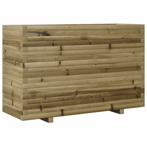 vidaXL Garden Planter 110x40x72 cm Impregnated Wood Pine