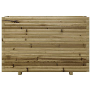 vidaXL Garden Planter 110x40x72 cm Impregnated Wood Pine