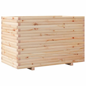 vidaXL Garden Planter 110x60x72 cm Solid Wood Pine