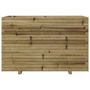 vidaXL Garden Planter 110x60x72 cm Impregnated Wood Pine