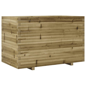 vidaXL Garden Planter 110x60x72 cm Impregnated Wood Pine