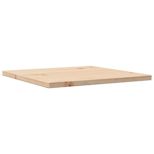 vidaXL Table Top 40x40x1.7 cm Square Solid Wood Pine