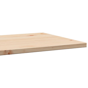 vidaXL Table Top 40x40x1.7 cm Square Solid Wood Pine