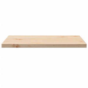 vidaXL Table Top 50x50x1.7 cm Square Solid Wood Pine