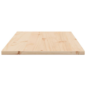 vidaXL Table Top 100x50x1.7 cm Rectangular Solid Wood Pine