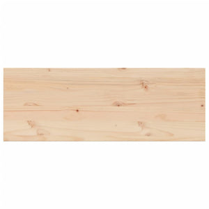 vidaXL Table Top 110x40x1.7 cm Rectangular Solid Wood Pine