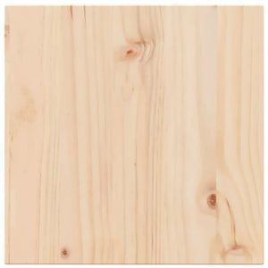 vidaXL Table Top 50x50x2.5 cm Square Solid Wood Pine