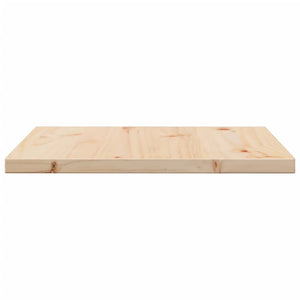 vidaXL Table Top 50x50x2.5 cm Square Solid Wood Pine