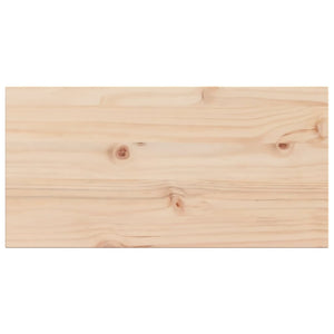 vidaXL Table Tops 2 pcs 70x35x2.5 cm Rectangular Solid Wood Pine