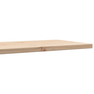 vidaXL Table Top 90x40x2.5 cm Rectangular Solid Wood Pine