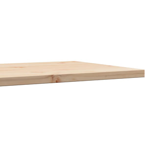 vidaXL Table Top 100x50x2.5 cm Rectangular Solid Wood Pine