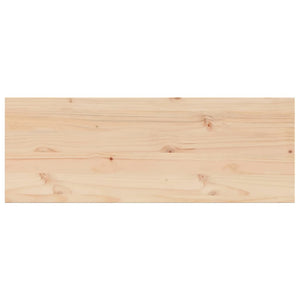 vidaXL Table Top 110x40x2.5 cm Rectangular Solid Wood Pine