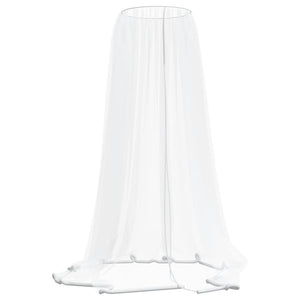 vidaXL Mosquito Net for Umbrella 220 Mesh White Φ330x250 cm