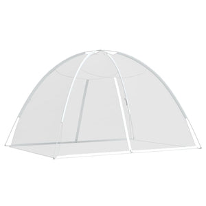 vidaXL Mosquito Net Mongolia with Doors 220 Mesh White 200x150x140 cm