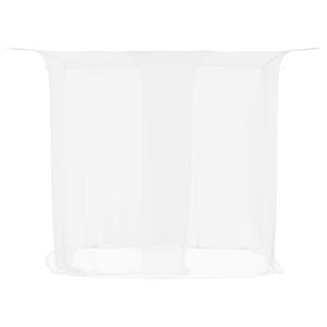 vidaXL Hanging Mosquito Net 156 Mesh White 220x100x150 cm