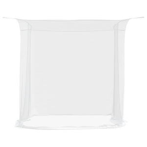 vidaXL Hanging Mosquito Net 156 Mesh White 220x100x150 cm