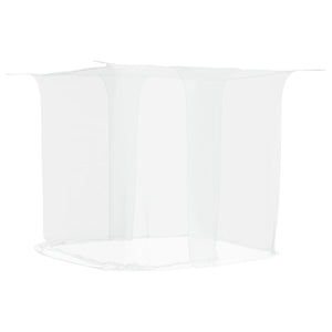 vidaXL Hanging Mosquito Net 156 Mesh White 220x120x150 cm