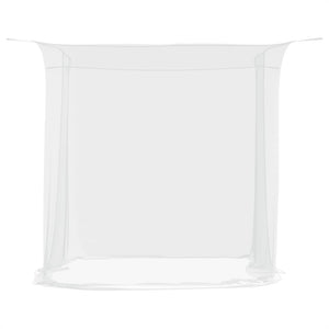 vidaXL Hanging Mosquito Net 156 Mesh White 220x120x150 cm