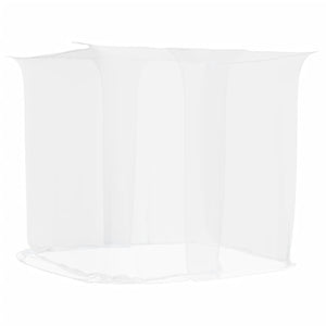 vidaXL Hanging Mosquito Net 156 Mesh White 220x150x180 cm