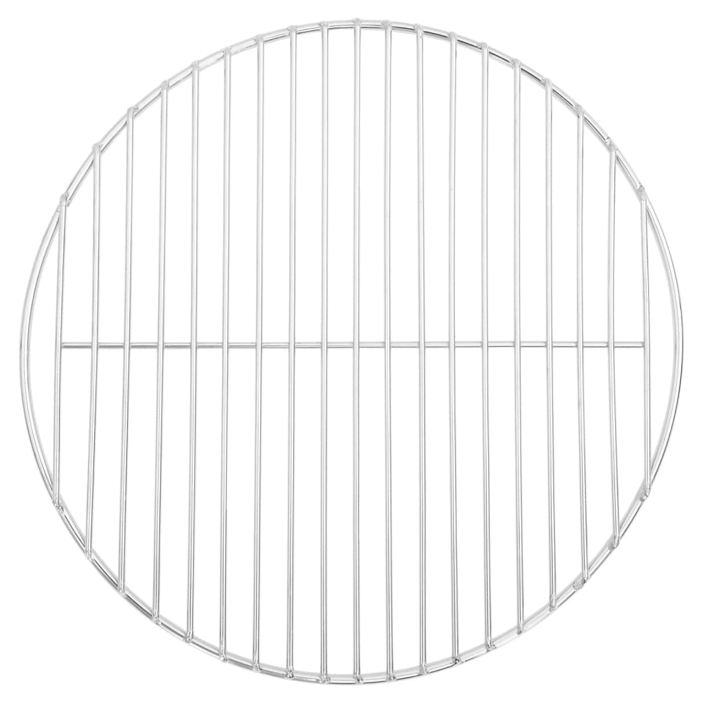 vidaXL BBQ Grill Grate Round Ø37 cm 304 Stainless Steel